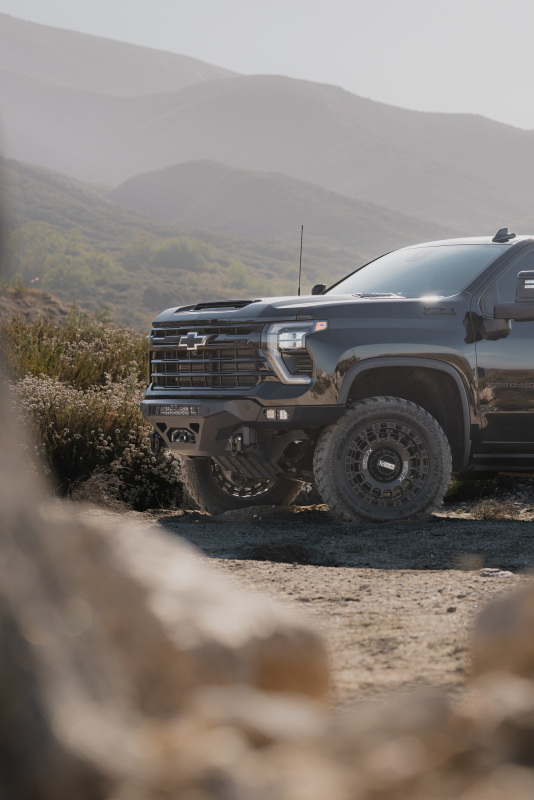 Chevrolet Silverado 3500 Front Bumper - DV8 Offroad - Spec Series - Black - `24-`26